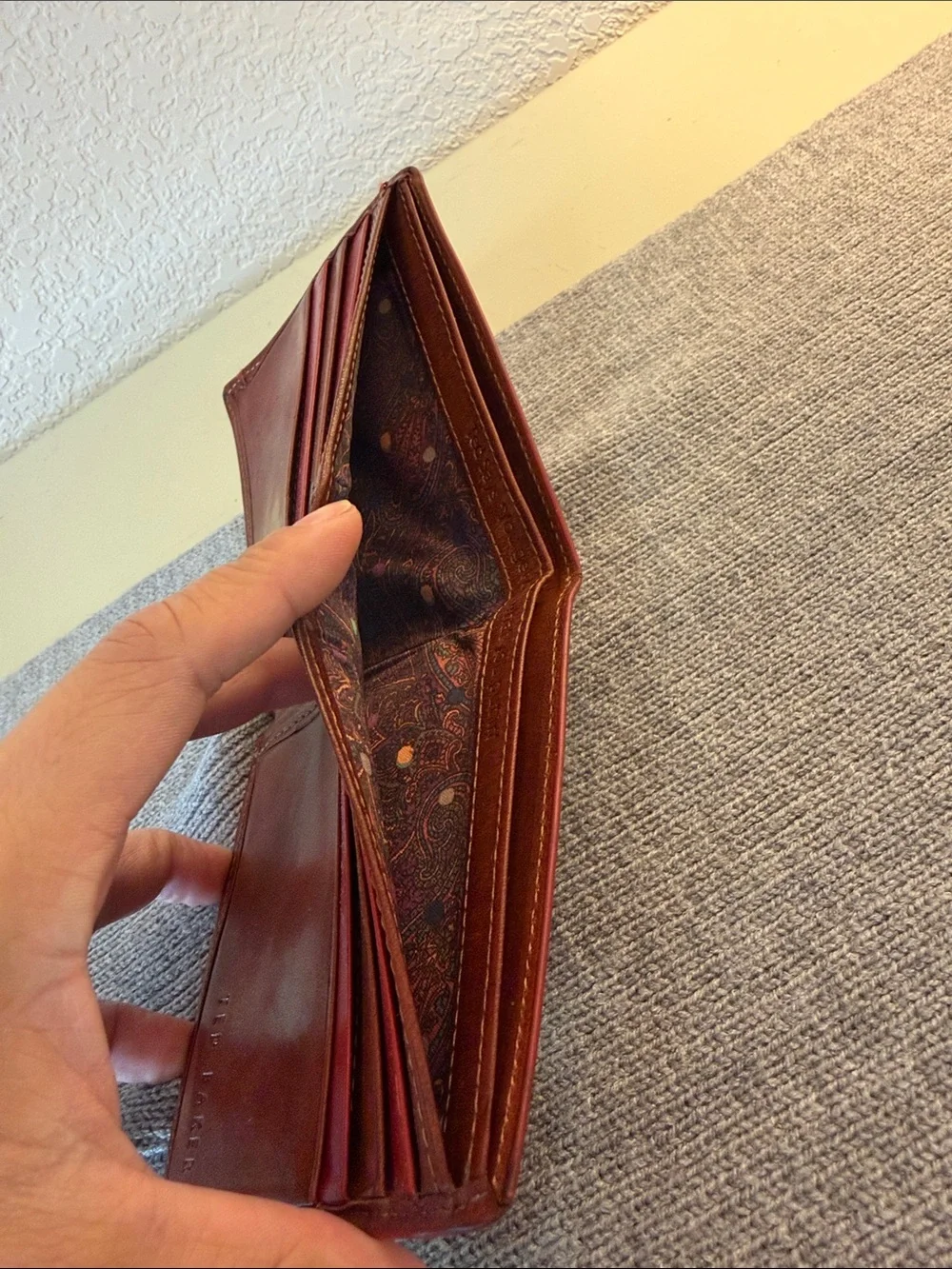 Ted Baker Tan Leather Wallet
